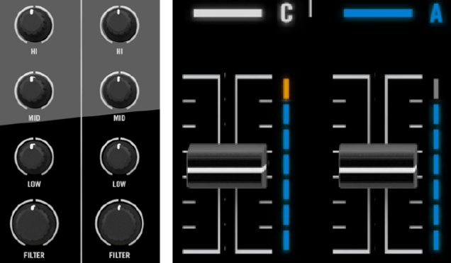traktor-kontrol-s4 layout